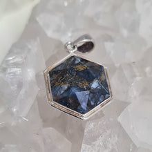 Load image into Gallery viewer, Pietersite Sterling Silver Pendant
