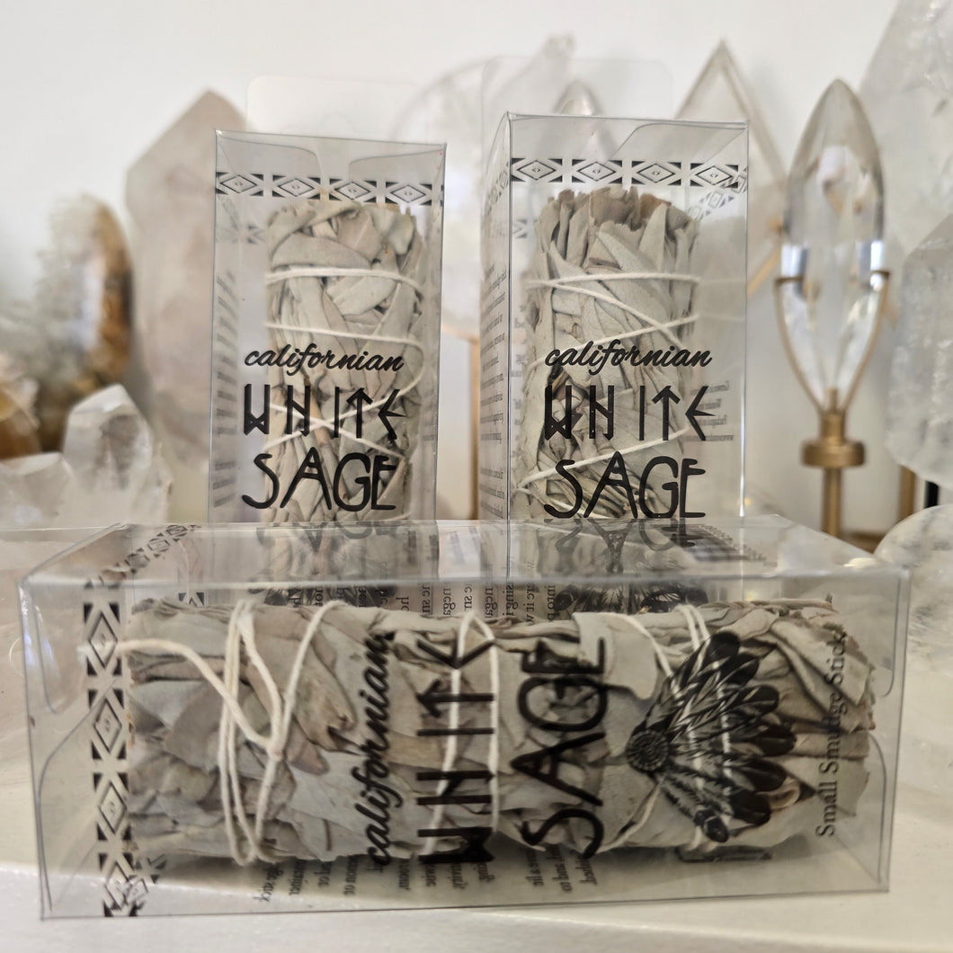 Smudge Stick - White Sage (boxed)