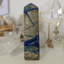 Load image into Gallery viewer, Azurite Malachite Tower
