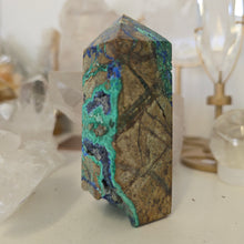 Load image into Gallery viewer, Azurite Malachite Tower
