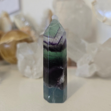 Load image into Gallery viewer, Feather Fluorite Tower
