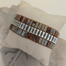 Load image into Gallery viewer, Tibetan King Jasper Bracelet
