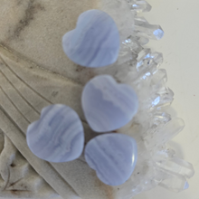 Load image into Gallery viewer, Blue Lace Agate Hearts
