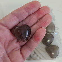 Load image into Gallery viewer, Smoky Quartz Hearts
