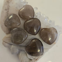 Load image into Gallery viewer, Smoky Quartz Hearts
