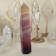 Load image into Gallery viewer, Rainbow Fluorite Tower
