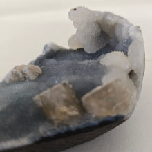 Load image into Gallery viewer, Blue Chalcedony with Calcite -Sugar Druze
