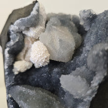 Load image into Gallery viewer, Blue Chalcedony with Mordenite and Calcite - Sugar Druze
