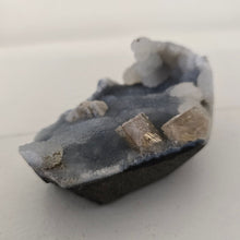 Load image into Gallery viewer, Blue Chalcedony with Calcite -Sugar Druze
