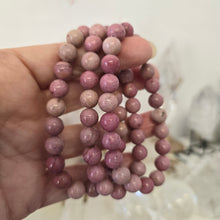 Load image into Gallery viewer, Rhodonite Bracelet - Pink
