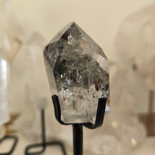 Load image into Gallery viewer, Garden Quartz Points on Stand
