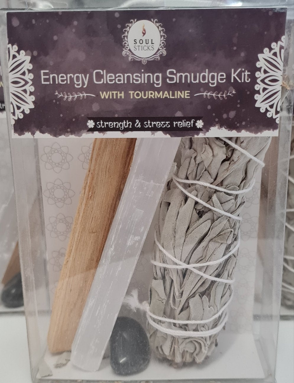 Energy Cleansing Smudge Kits - Tourmaline