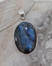 Load image into Gallery viewer, Labradorite Sterling Silver Pendant
